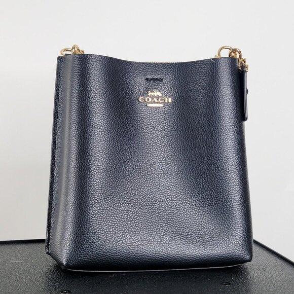 Coach Mollie Bucket Bag 22 Black - Picture 4 of 8